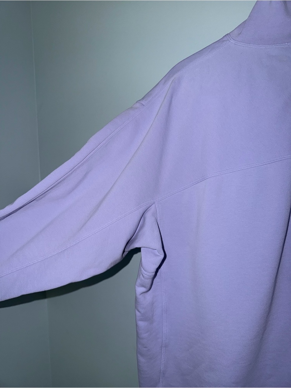 Lululemon quarter zip purple sweatshirt - Picture 6 of 10